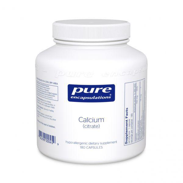 Calcium (Citrate) 180 Capsules