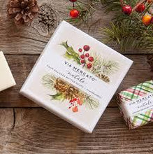 Load image into Gallery viewer, European Soaps NATALE Four 50 G Shea Butter Soaps Gift Set