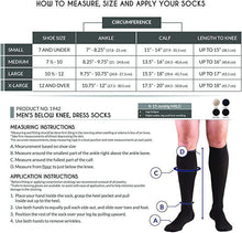 Load image into Gallery viewer, TRUFORM Men&#39;s Microfiber Dress Socks Large Tan Moderate Compression