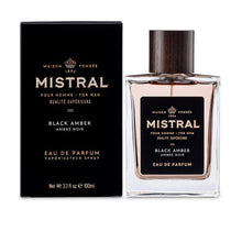 Load image into Gallery viewer, MISTRAL Black Amber  Eau De Parfum Spray 3.3fl oz