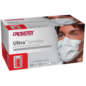 Crosstex Ultra Sensitive Face Masks - 50 Count