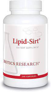 BIOTICS RESEARCH Lipid-Sirt 240 Capsules