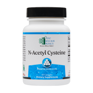 Ortho Molecular Products N-Acetyl Cysteine 60 Capsules