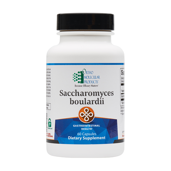 Ortho Molecular Products Saccharomyces Boulardii 60 Capsules