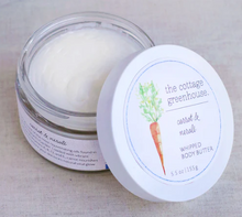 Load image into Gallery viewer, The Cottage Greenhouse Carrot &amp; Neroli Whipped Body Butter