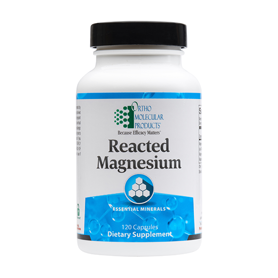Ortho Molecular Products Reacted Magnesium Capsules 120Ct