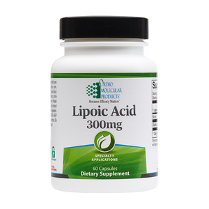 Ortho Molecular Products Lipoic Acid 300mg 60 Capsules