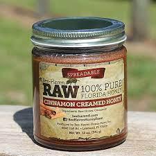 Bee-Haven RAW Honey - Cinnamon Creamed Honey 12 OZ