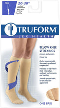 Load image into Gallery viewer, TRUFORM Medical Compression Stockings Knee High Small Beige (8865 Firm)