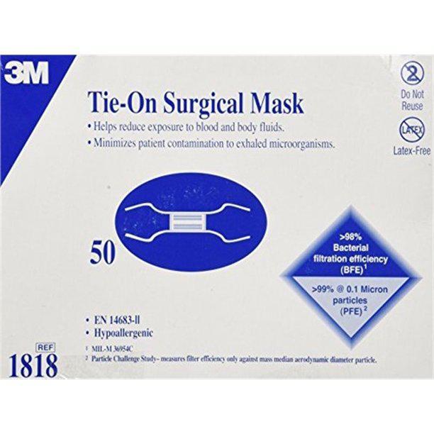 Tie- on Surgical Mask