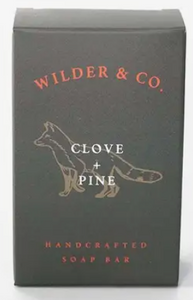 Wilder & Co. Clove and Pine Handcrafted Soap Bar