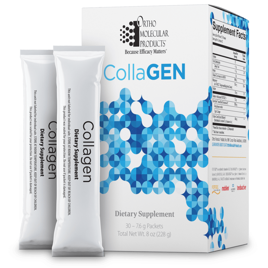 Ortho Molecular Products CollaGEN 30 packets Total Ne Wt 8oz