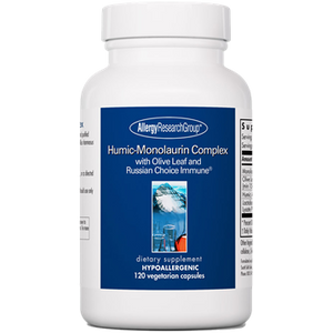 Allergy Research Group Humic-Monolaurin Complex Hypoallergenic 120 Capsules
