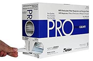 ProGear N95 Particulate Filter Respirator and Surgical Mask - Small - 50ct.