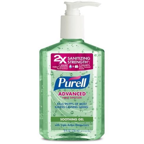 Purell Advanced Hand Sanitizer -Soothing Gel - 8oz
