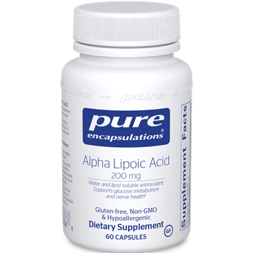 Pure Encapsulations Alpha Lipoic Acid 200 MG  60 Capsules