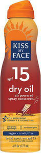 Dry Oil spf15 Air-powered Spray Sun screen 6oz