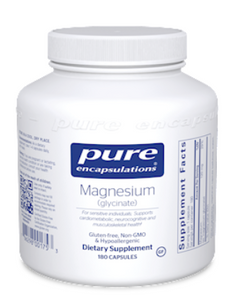 Pure Encapsulations Magnesium Glycinate 180 Capsules