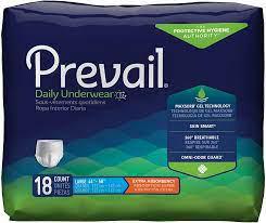 Prevail Daily Underwear Large 44