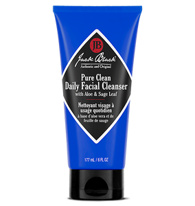 Jack Black Pure Clean Daily Facial Cleanser with Aloe & Sage Leaf 6 FL OZ.
