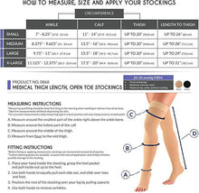 Load image into Gallery viewer, TRUFORM Medical Compression Stockings XL Beige Firm Compression