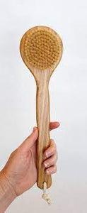 Brooklyn Made Natural Wood Bath Brush for Shower and Dry Brushing