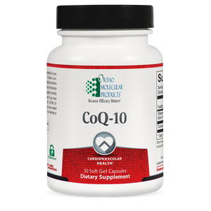 Ortho Molecular Products CoQ-10 30 Softgels
