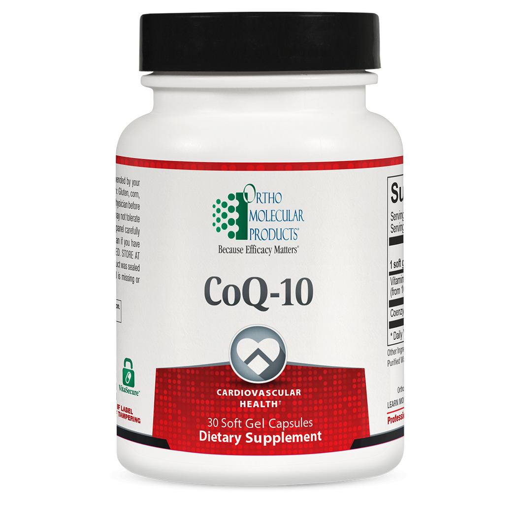 Ortho Molecular Products CoQ-10 30 Softgels