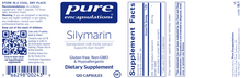 Load image into Gallery viewer, Pure Encapsulations Silymarin 250mg 120 capsules