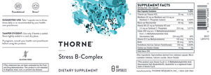 Thorne Stress B-Complex 60 capsules