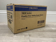 Load image into Gallery viewer, Tronex Large Powder Free Nitrile Exam Gloves (9830-30 Series) - ONE CASE 2,000 Gloves (200 x 10)
