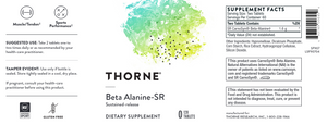 Thorne Beta Alanine -SR 120 tab