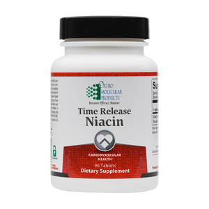 Ortho Molecular Products Time Release Niacin 90 Tablets