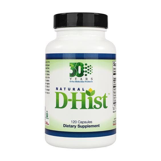 Ortho Molecular Products Natural D-Hist 40 Capsules