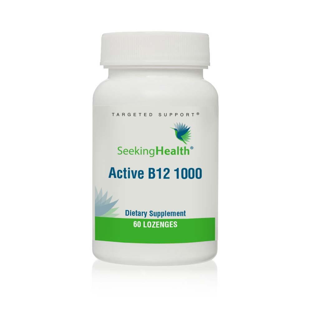 Seeking Health Active B12 1000 60 Lozenges