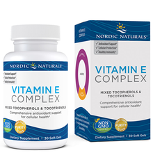 Load image into Gallery viewer, Nordic Naturals Vitamin E Complex 30 softgels
