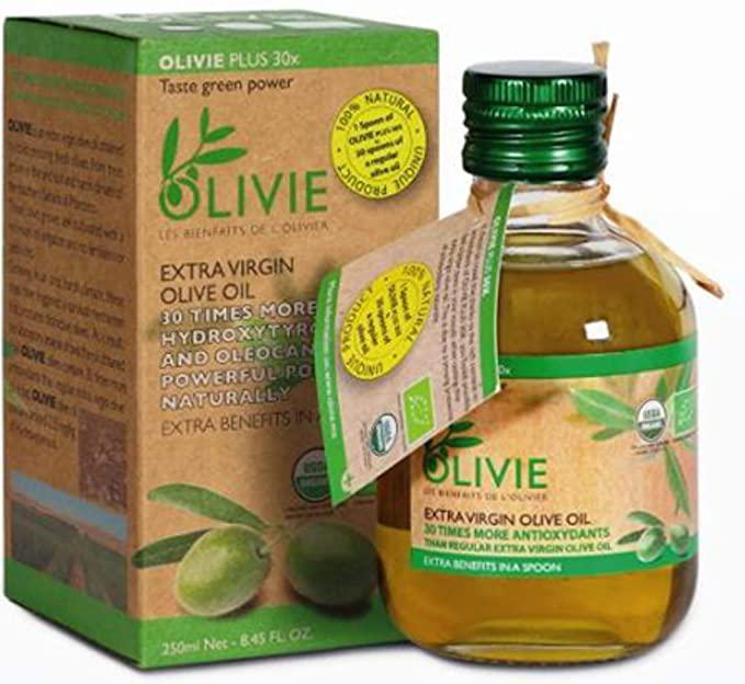 OLIVIE Plus 30x Extra Virgin Olive Oil 8.45 FL OZ