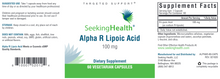 Load image into Gallery viewer, Seeking Health R-Lipoic Acid 100mg 60 capsules