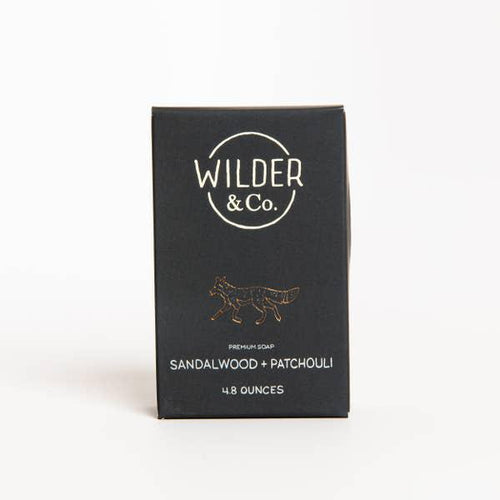 Wilder & Co. Sandalwood + Patchouli Handcrafted Soap Bar