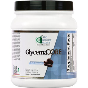 Ortho Molecular Products GlycemaCore Chocolate 1lb 2.5oz