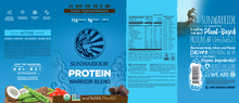 Load image into Gallery viewer, SUNWARRIOR PROTEIN CHOCOLATE WARRIOR BLEND 1.65 LB (750g)