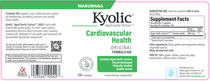 Wakunaga Kyolic Aged garlic Extract 200 capsules