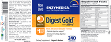 Load image into Gallery viewer, Enzymedica Digest Gold with ATPro 240 capsules