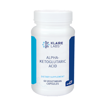 Klaire Labs Alpha-Ketoglutaric Acid (AKG) 60 Capsules