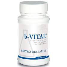 BIOTICS RESEARCH b-Vital 60 Capsules
